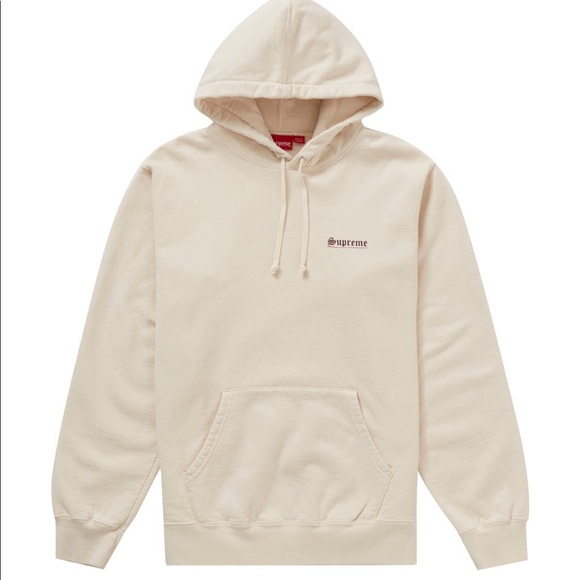 Supreme Mary hoodie natural size XL